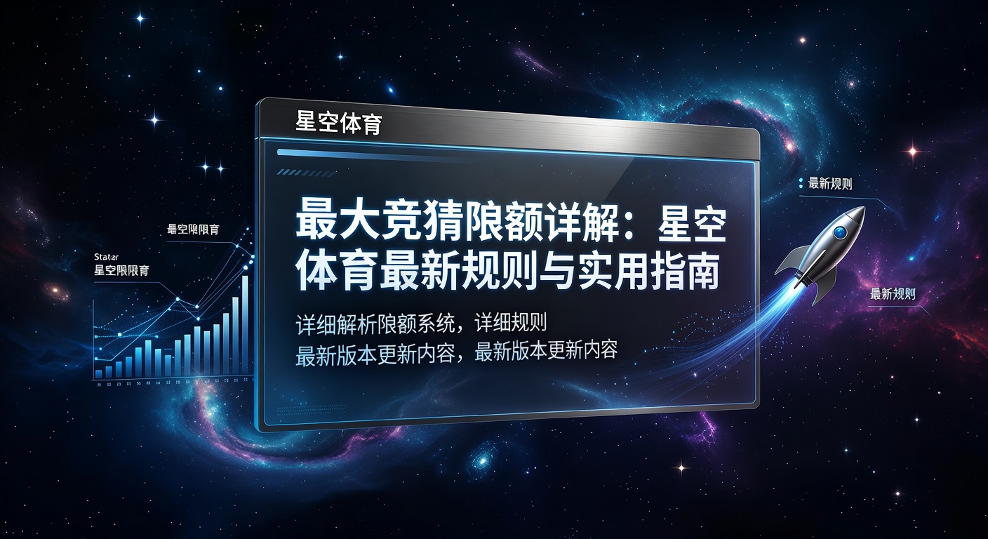 最大竞猜限额详解 星空体育最新规则